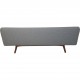 Illum Wikkelsø ML-90 3-personers sofa Nybetrukket med Hallingdal 130 stof 1960'erne
