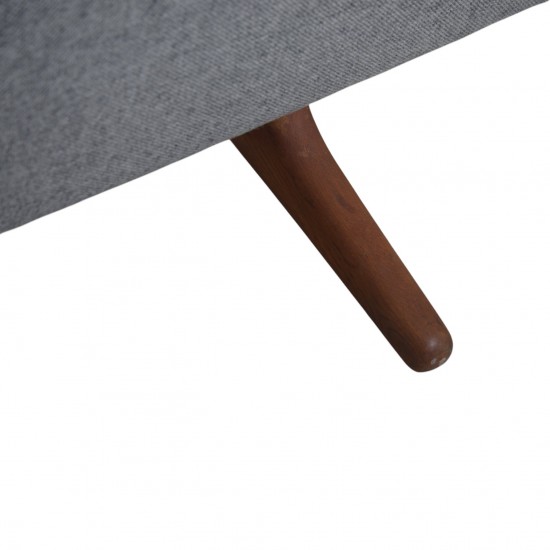 Illum Wikkelsø ML-90 3-personers sofa Nybetrukket med Hallingdal 130 stof 1960'erne