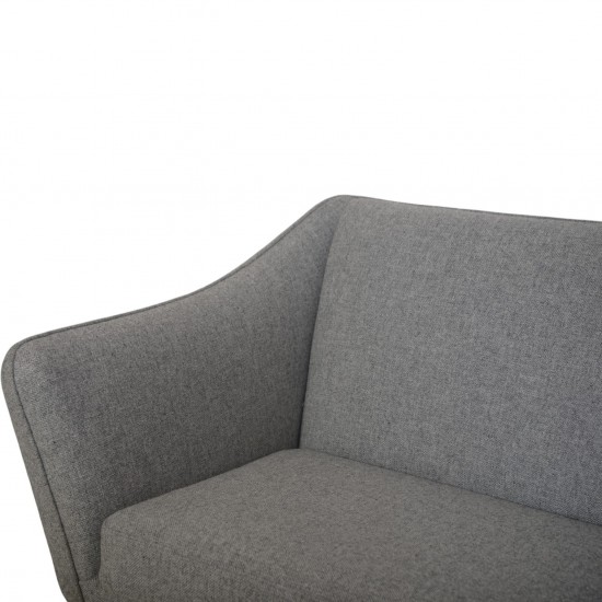 Illum Wikkelsø ML-90 3-personers sofa Nybetrukket med Hallingdal 130 stof 1960'erne