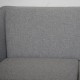 Illum Wikkelsø ML-90 3-personers sofa Nybetrukket med Hallingdal 130 stof 1960'erne