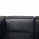 Le Corbusier LC2/3 3.personers sofa i sort Pelle læder 2000'erne