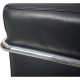 Le Corbusier LC2/3 3.personers sofa i sort Pelle læder 2000'erne