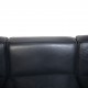 Le Corbusier LC2/3 3.personers sofa i sort Pelle læder 2000'erne