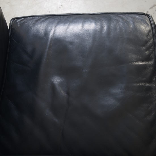 Le Corbusier LC2/3 3.personers sofa i sort Pelle læder 2000'erne
