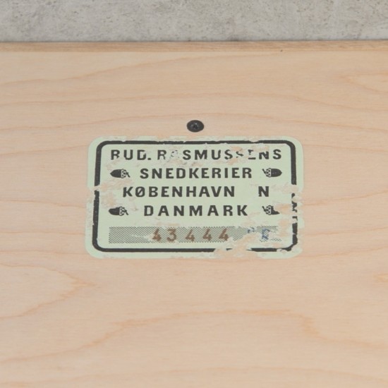 Mogens Koch Bogkasse i elm 1970'erne