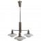 Poul Henningsen stammekrone lampe i bruneret messing 1997