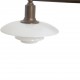 Poul Henningsen stammekrone lampe i bruneret messing 1997