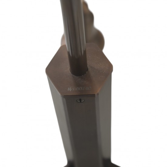 Poul Henningsen stammekrone lampe i bruneret messing 1997
