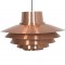 Svend Middelboe Verona lampe af kobber 1970'erne