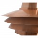 Svend Middelboe Verona lampe af kobber 1970'erne