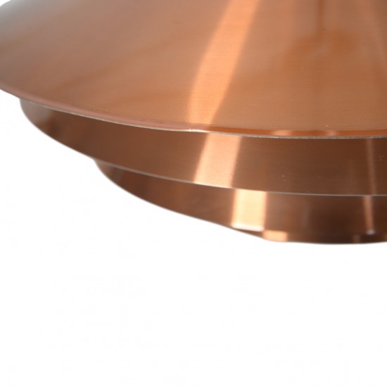 Svend Middelboe Verona lampe af kobber 1970'erne