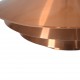 Svend Middelboe Verona lampe af kobber 1970'erne