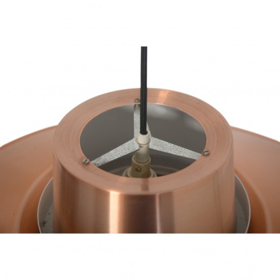 Svend Middelboe Verona lampe af kobber 1970'erne