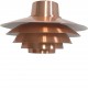 Svend Middelboe Verona lampe af kobber 1970'erne