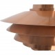 Svend Middelboe Verona lampe af kobber 1970'erne