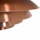 Svend Middelboe Verona lampe af kobber 1970'erne