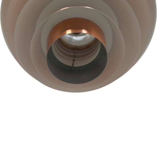 Svend Middelboe Verona lampe af kobber 1970'erne