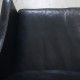 Børge Mogensen 2209 3.personers sofa i sort læder 1980'erne