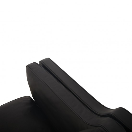 Børge Mogensen 2213 3.personers sofa i sort læder 2001