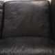 Børge Mogensen 2213 3.personers sofa i sort læder 2001