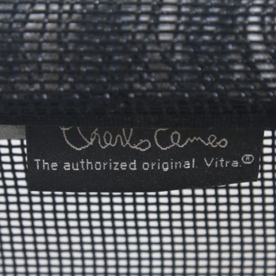 Charles Eames EA108 stol i sort net 2000'erne