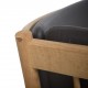 Erik Jørgensen 3 personers tremmesofa i mørkebrunt læder 2012