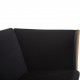 Erik Jørgensen 3 personers tremmesofa i mørkebrunt læder 2012