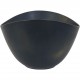 Gunnar Nylund mørk vase h:16 Cm 1950s
