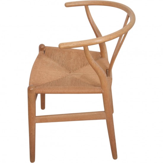 Sæt af 4 Hans Wegner CH24 Y-stole i eg 1960'erne