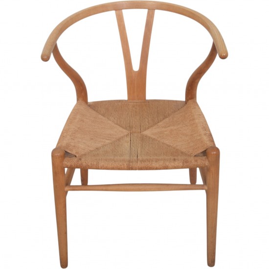 Sæt af 4 Hans Wegner CH24 Y-stole i eg 1960'erne
