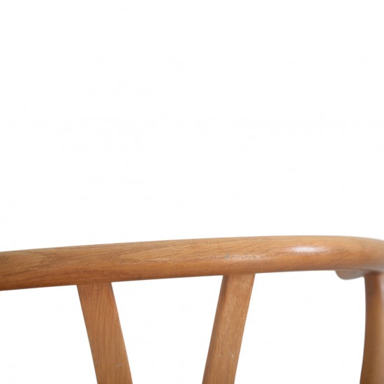 Sæt af 4 Hans Wegner CH24 Y-stole i eg 1960'erne