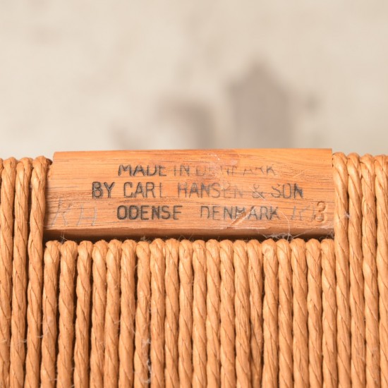 Sæt af 4 Hans Wegner CH24 Y-stole i eg 1960'erne