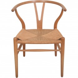 Sæt af 4 Hans Wegner CH24 Y-stole i eg 1960'erne