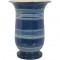 Herman Kæhler blå keramisk vase H: 28 Cm 1940'erne