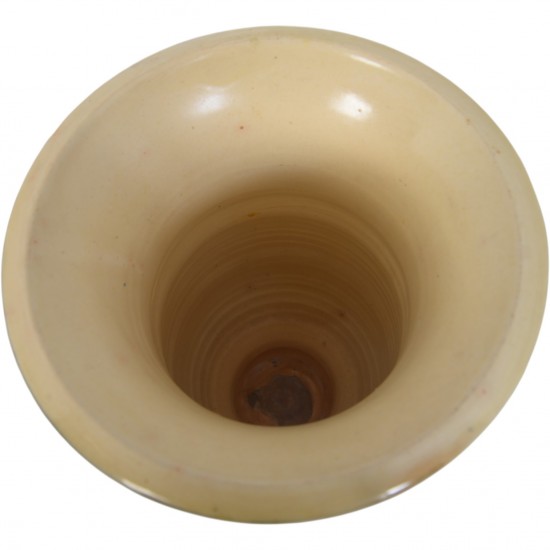 Herman Kæhler blå keramisk vase H: 28 Cm 1940'erne