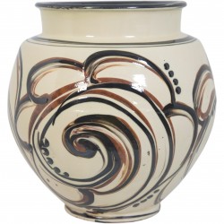 Herman Kæhler keramisk vase H:25 Cm 1920'erne