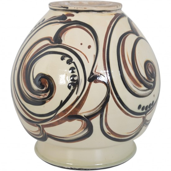 Herman Kæhler keramisk vase H:25 Cm 1920'erne