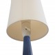 Palshus blå Keramisk lampe H:44 Cm 1960s