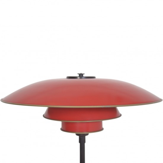 Poul Henningsen rød PH 4/3 gulvlampe 1930'erne
