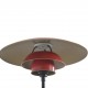 Poul Henningsen rød PH 4/3 gulvlampe 1930'erne