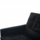 Poul Kjærholm PK31 2.personers sofa i sort elegance læder 2006