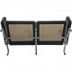 Poul Kjærholm PK31 2.personers sofa i sort elegance læder 2006