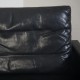 Poul Kjærholm PK31 2.personers sofa i sort elegance læder 2006