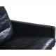 Poul Kjærholm PK31 2.personers sofa i sort elegance læder 2006