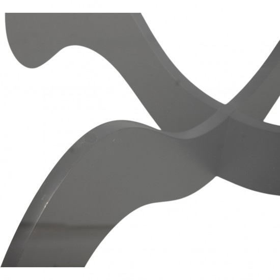Cirkulært glas sofabord Ø:126 Cm 2015