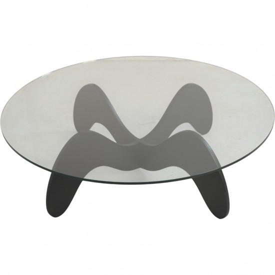 Cirkulært glas sofabord Ø:126 Cm 2015