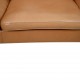 Børge Mogensen 2443 3.personers sofa i cognac anilin læder 1990'erne