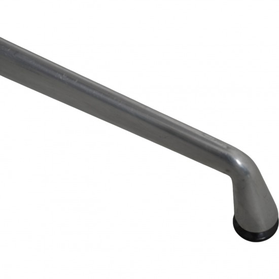 Charles Eames EA108 alu stol i sort mesh 2006