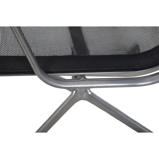 Charles Eames EA108 alu stol i sort net 2006