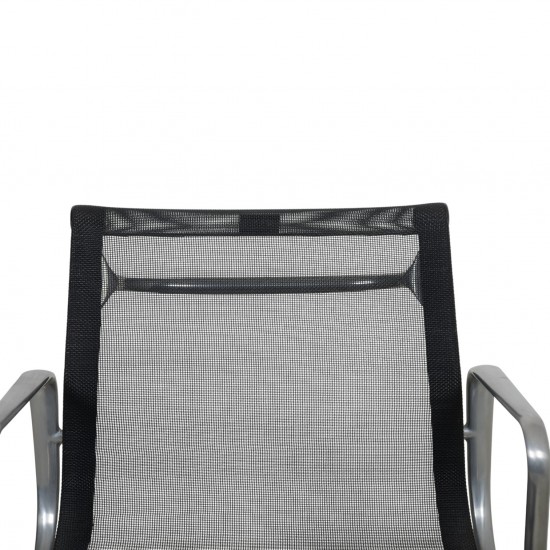 Charles Eames EA108 alu stol i sort net 2006
